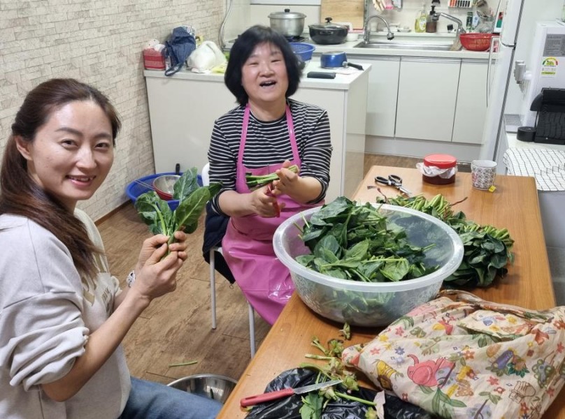 예배 후 맛있는 점심 함께해요~♡